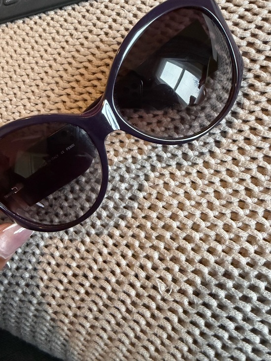 Accessories - FENDI Women's Purple Oversized Sunglasses - Fashion Polarized Shades
